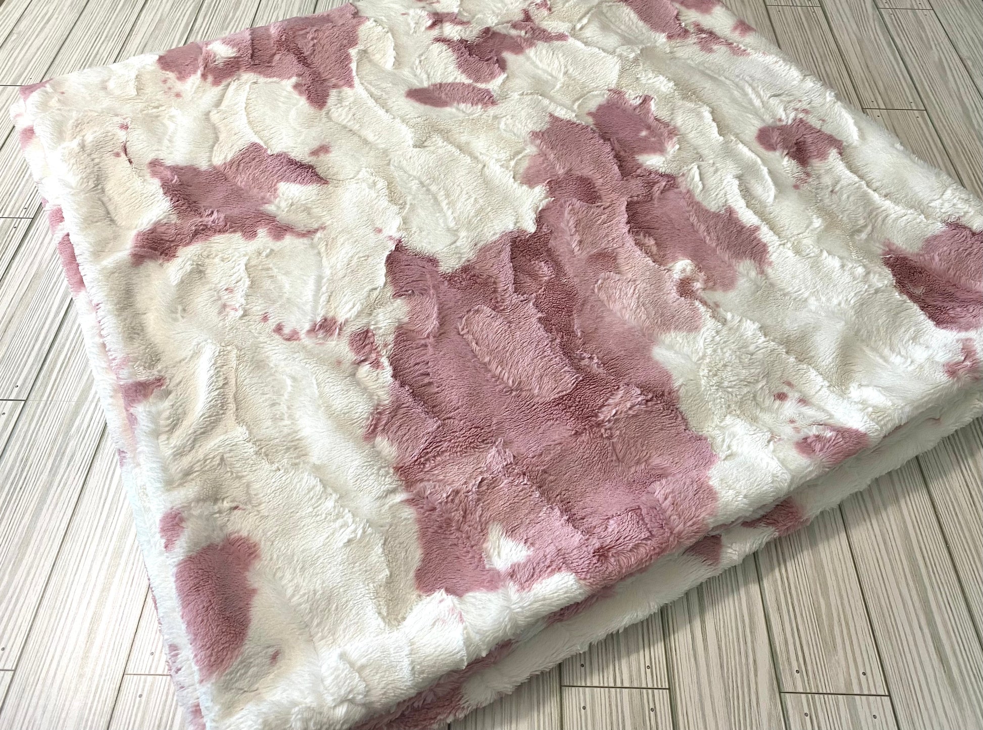 custom made cold weather plush blanket